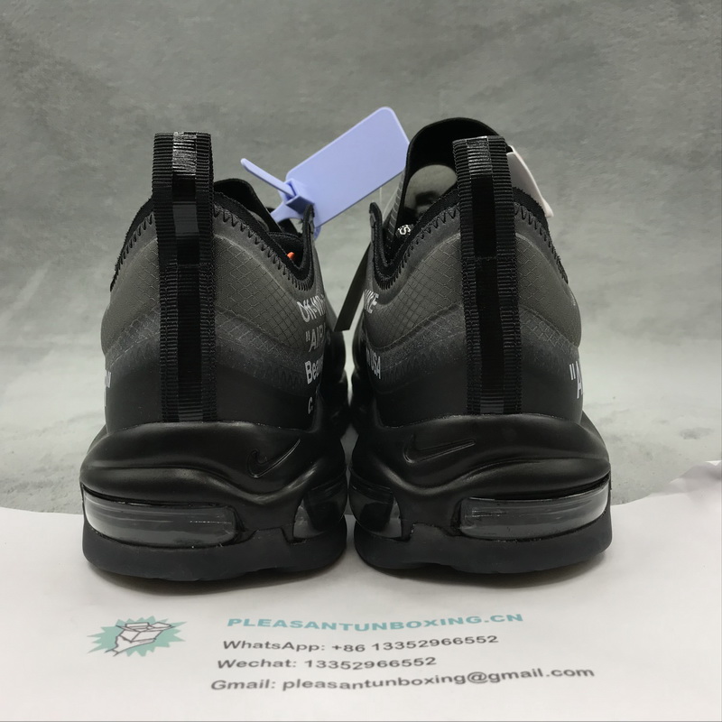 Authentic OFF-WHITE x Nike Air Max 97 Black